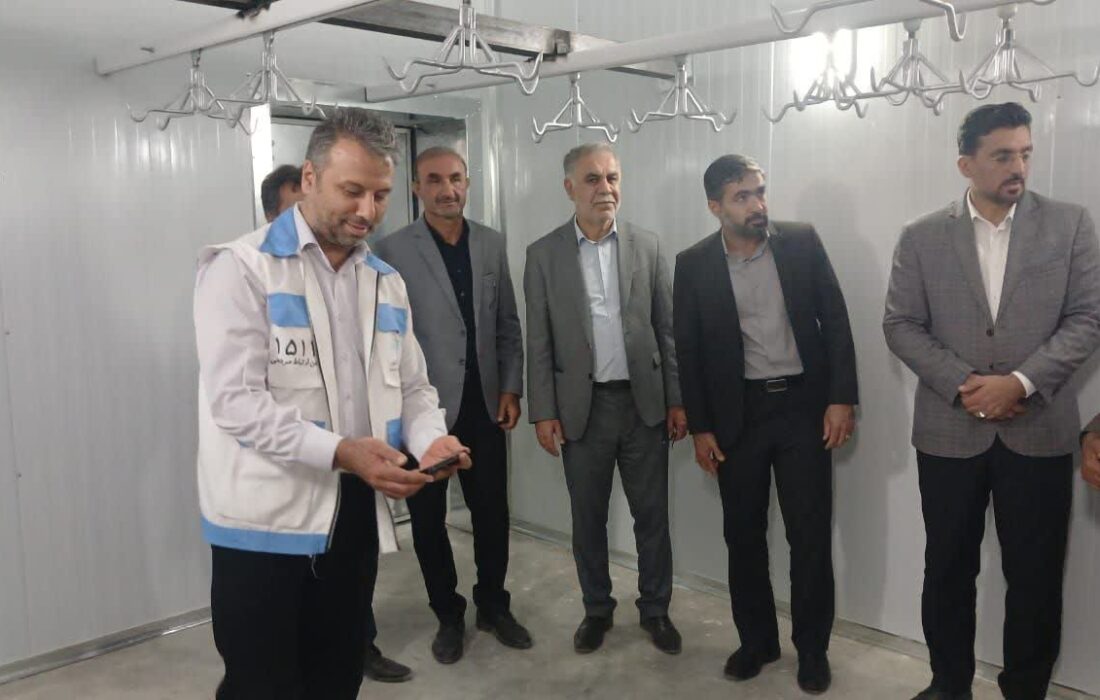 گشایش سردخانه‌ کشتارگاه دام  از «حق آلایندگی» در شهرستان لالی