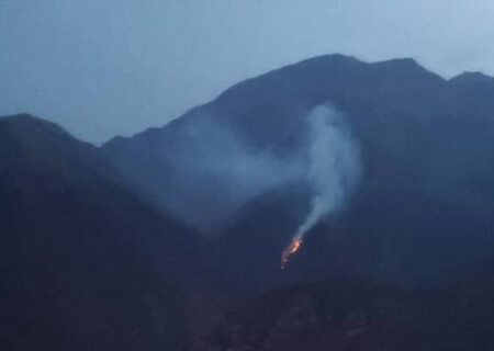 اعزام پنج فروند بالگرد و یک فروند هواپیمای ایلوشن برای مهار آتش سوزی الیت