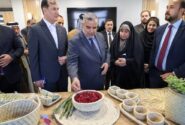 افتتاح نمایشگاه توانمندی‌های تولیدی و صادراتی کشاورزی خوزستان در محل اتاق بازرگانی اهواز