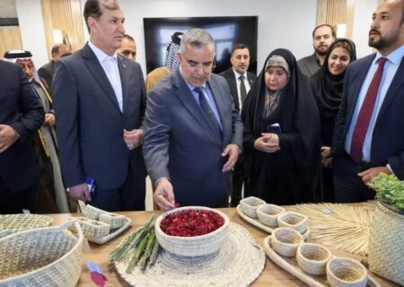 افتتاح نمایشگاه توانمندی‌های تولیدی و صادراتی کشاورزی خوزستان در محل اتاق بازرگانی اهواز