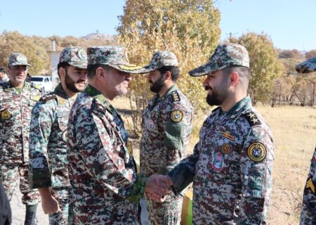 بازدید امیر سرتیپ صباحی فرد از گروه پدافند هوایی آبدانان