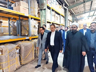 بازدید معاون اجتماعی و پیشگیری از وقوع جرم قوه قضاییه از انبار اموال تملیکی قم