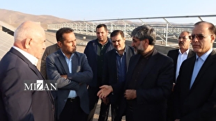 بازدید میدانی مسئولان قضایی آذربایجان غربی از طرح توسعه و تولید انرژی پاک کارخانجات نساجی خوی/تاکید بر حمایت‌های قضایی از تولید انرژی پاک و نیز اشتغال مطلوب در نساجی خوی