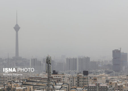 تداوم حضور ریزگردها در تهران