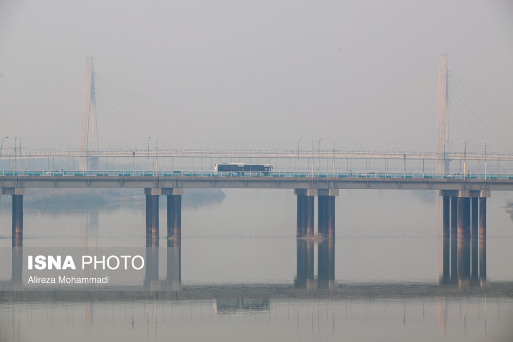 تنفس هوای «ناسالم» در ۶ شهر خوزستان