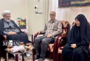 دیدار رئیس سازمان قضایی نیرو‌های مسلح کشور با خانواده شهید مجتبی غلامپور در استان خوزستان