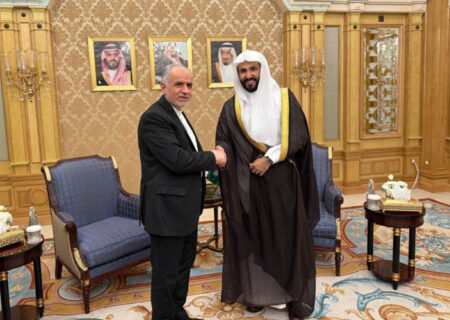 دیدار وزیر دادگستری با رییس شورای عالی قضایی عربستان