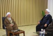 رئیس قوه قضاییه با آیت الله جوادی آملی دیدار کرد