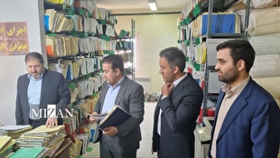 رئیس کل دادگستری استان ایلام از حوزه قضایی شهرستان هلیلان بازدید کرد