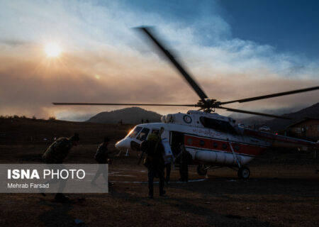 رایزنی بین‌المللی برای خاموش کردن آتش‌سوزی جنگل‌های چالوس