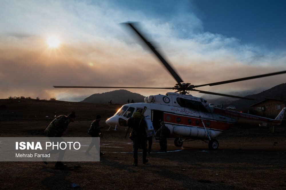 رایزنی بین‌المللی برای خاموش کردن آتش‌سوزی جنگل‌های چالوس
