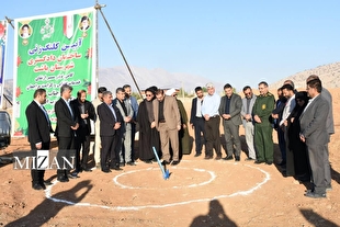 ساختمان جدید دادگستری باشت کلنگ‌زنی شد