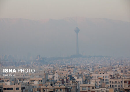 شاخص هوای ۲ منطقه تهران «بسیار ناسالم» شد