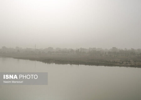 غلظت آلاینده‌ها در خوزستان همچنان افزایشی است