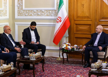 قالیباف: جمهوری اسلامی ایران از تصمیمات ملی در لبنان حمایت می‌کند