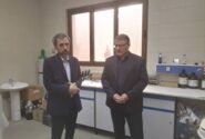 مسجدی از پزشکی قانونی استان قم بازدید کرد