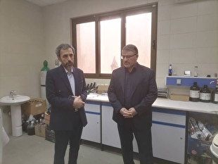 مسجدی از پزشکی قانونی استان قم بازدید کرد