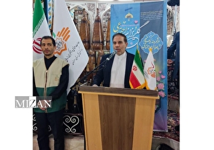 معاون اجتماعی و پیشگیری از وقوع جرم قوه قضاییه در مراسم گلریزان استان اصفهان شرکت کرد