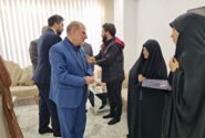 معاون منابع انسانی و امور فرهنگی قوه قضاییه با خانواده شهید علی کردلو دیدار کرد