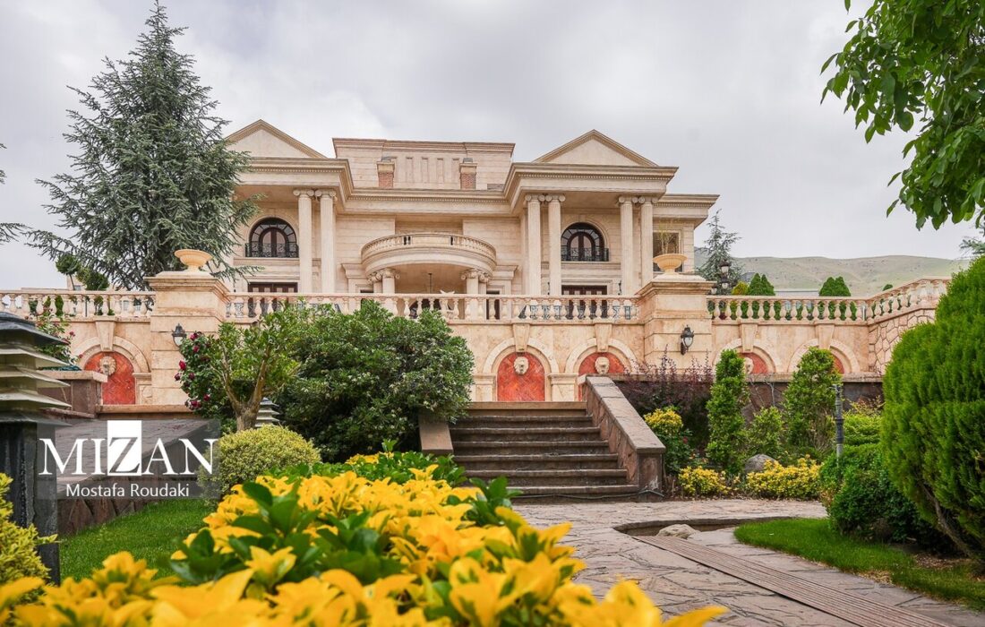 ویلای متهم پرونده چای دبش به بانک ملت تحویل داده شد