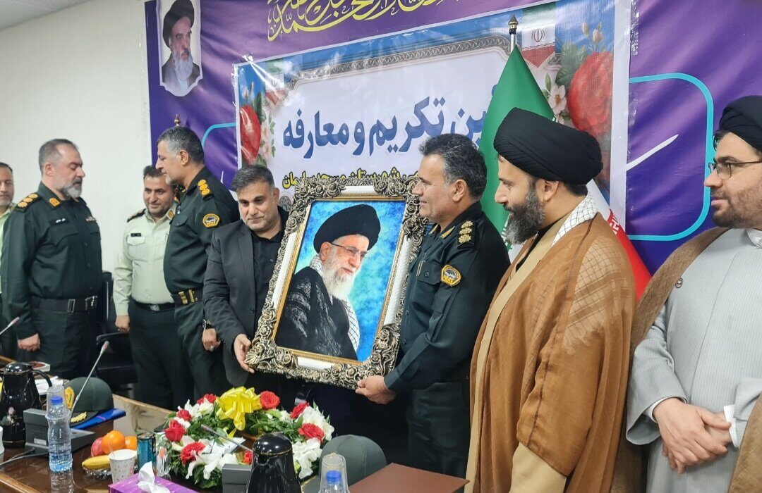 پایان سی‌سال عشق و خدمت: سرهنگ بهاروند در مسجدسلیمان بدرود گفت و سرهنگ عباسی رهبری نظم شهر را بر عهده گرفت