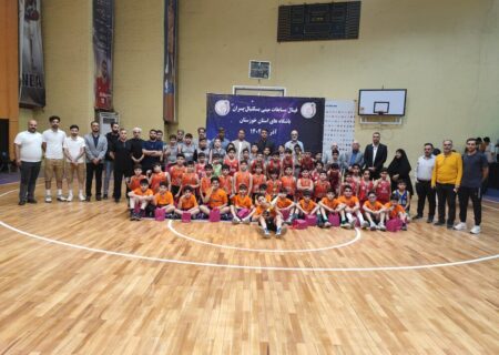 پایان مسابقات قهرمانی مینی بسکتبال خوزستان