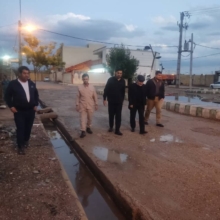 بارانهای شدید لالی خوزستان را درنوردید؛ استاندار در منطقه حضور یافت و دستور بازسازی فوری صادر کرد