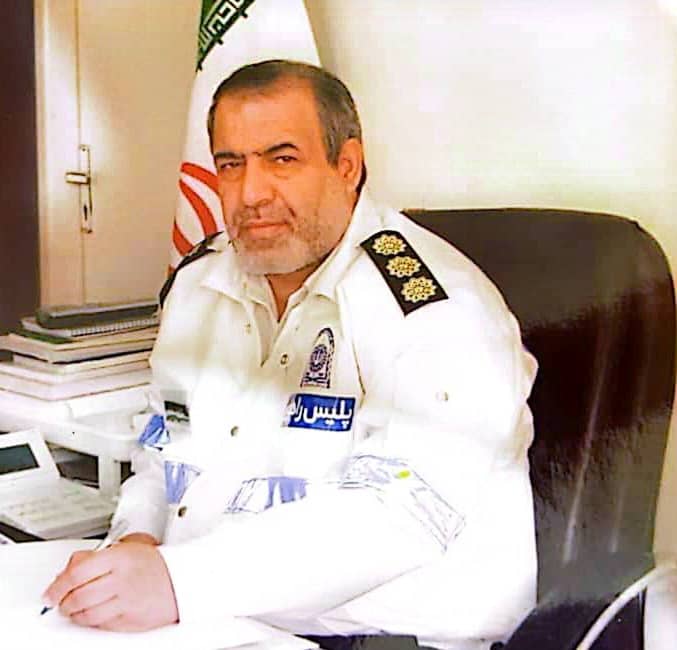 فرمانده اسبق نیروی انتظامی مسجدسلیمان و راهور خوزستان به جمع همرزمان شهیدش پیوست.