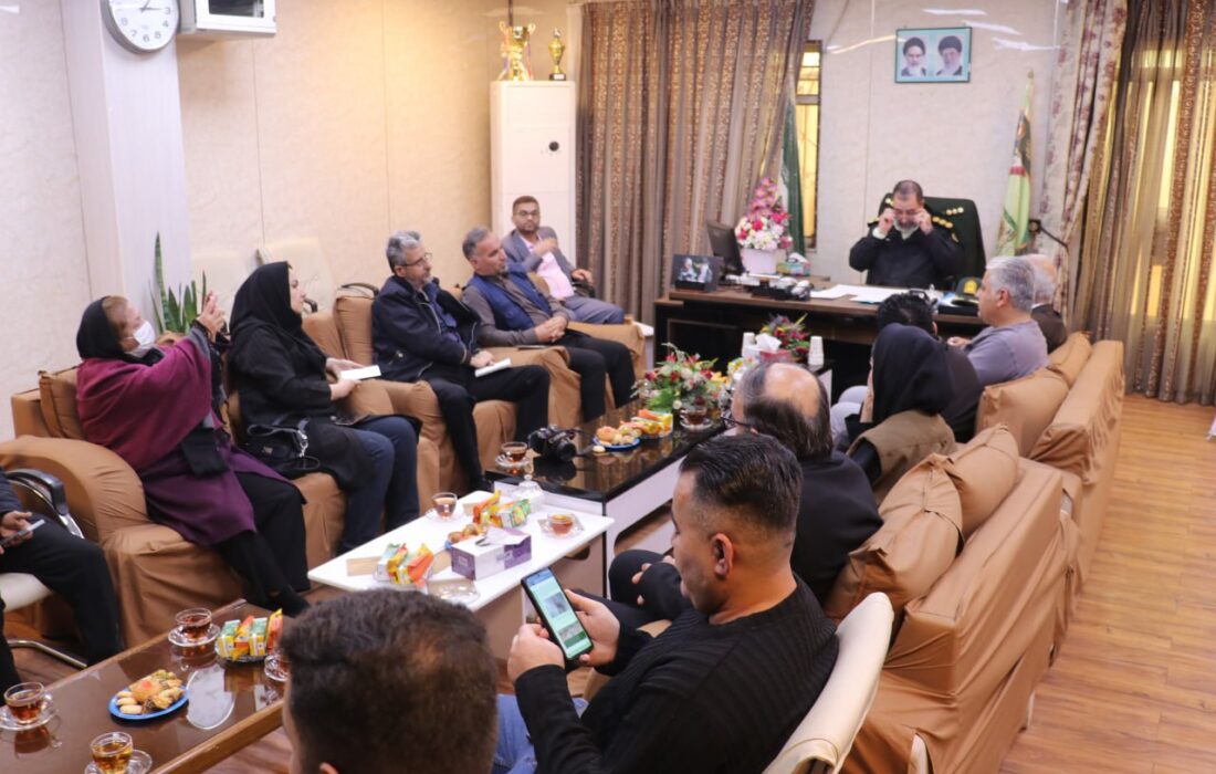 آغاز فصل جدید همکاری: فرمانده جدید پلیس مسجدسلیمان با در آغوش کشیدن رسانه‌ها، بر شفافیت و امنیت محله‌محور تأکید کرد