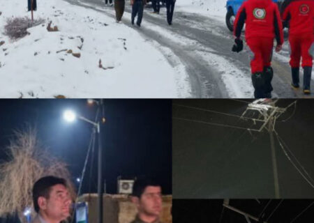 پیشگامان سپید: نبرد قهرمانانه نیروهای خدمات‌رسان اندیکا با برف و تاریکی. حسین کیانی فرماندار اندیکا تقدیر و تشکر کرد