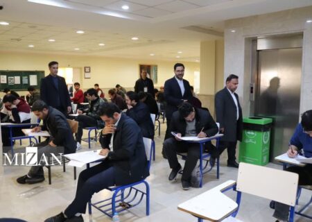 آزمون استخدامی کادر اداری قوه قضاییه با حضور ۲۴۱۲ داوطلب در اردبیل برگزار شد