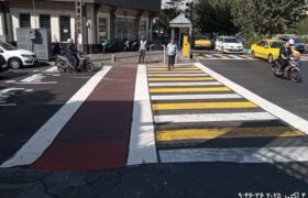 اجرای طرح گذرگاه‌های عابرپیاده در پایتخت