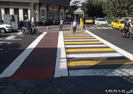اجرای طرح گذرگاه‌های عابرپیاده در پایتخت