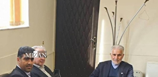 بازدید رئیس سازمان زندان‌ها از دادگستری شهرستان سلطانیه