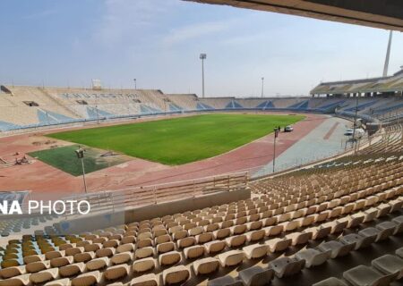 وزشگاه غدیر اهواز سبزتر شد