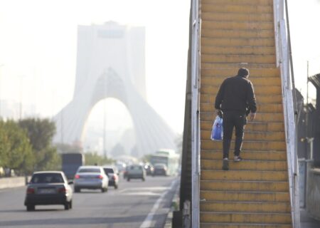 گزارش کیفیت هوای تهران در صبح ۱۷ آذر