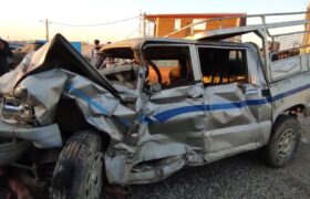 فاجعه در ورودی لالی؛ برخورد مرگبار سه خودرو با ۸ کشته و زخمی