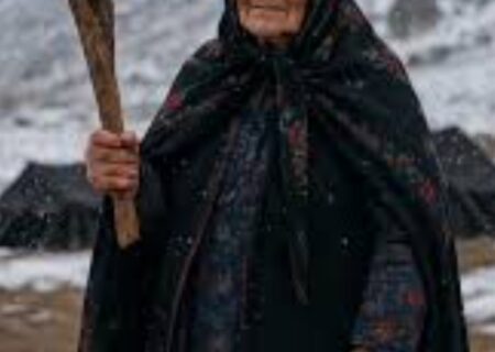 باور های کهن بختیاری۲.ششه دالو؛ پیرزنِ آتش به‌دستِ اساطیر بختیاری که سرنوشت بارانِ بهار را در کوه و دریا تعیین می‌کند