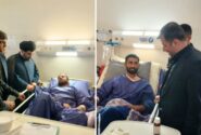 فرماندار،  رئیس دادگستری و دادستان مسجدسلیمان در دیدار مشترک از مصدومان حمله  رژیم صهیونیستی و آمریکا عیادت کردند  ‌