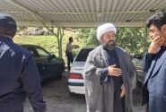 حضور میدانی امام جمعه اندیکا در عملیات جست‌وجوی نوجوان مفقود شده  و دلجویی از خانواده ایشان در قلب منطقه جست‌وجو