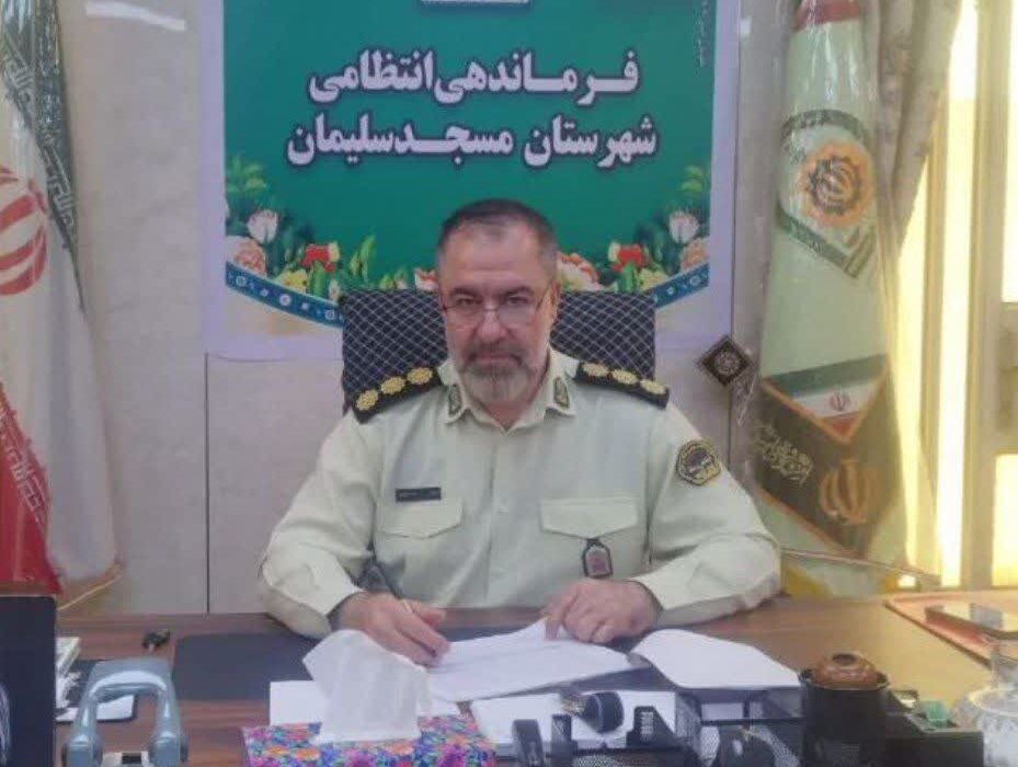 سرهنگ علی عباسی فرمانده انتظامی شهرستان مسجدسلیمان خبر داد:پایان بازی تیراندازی در مسجدسلیمان؛ ۲ مظنون به جرم تیراندازی بر سر اختلافات ملکی توسط پلیس آگاه شناسایی و دستگیر شدند