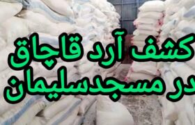 سرهنگ علی عباسی فرمانده انتظامی شهرستان مسجدسلیمان خبر داد: مبارزه با سودجویان بازار آرد در مسجدسلیمان؛ کشف ۴۹ کیسه آرد خارج از شبکه توزیع